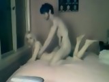 Webcam porno de una pareja follando